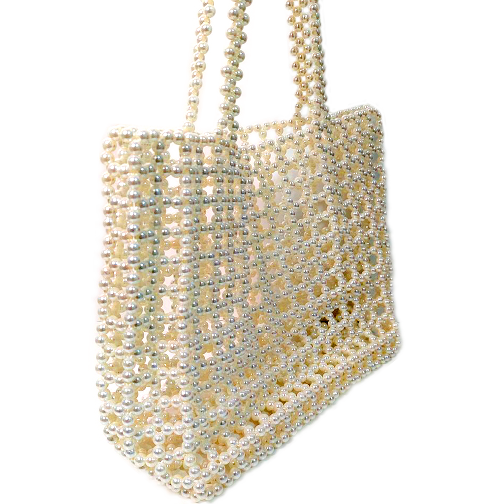BOLSA CORAL EN PERLA