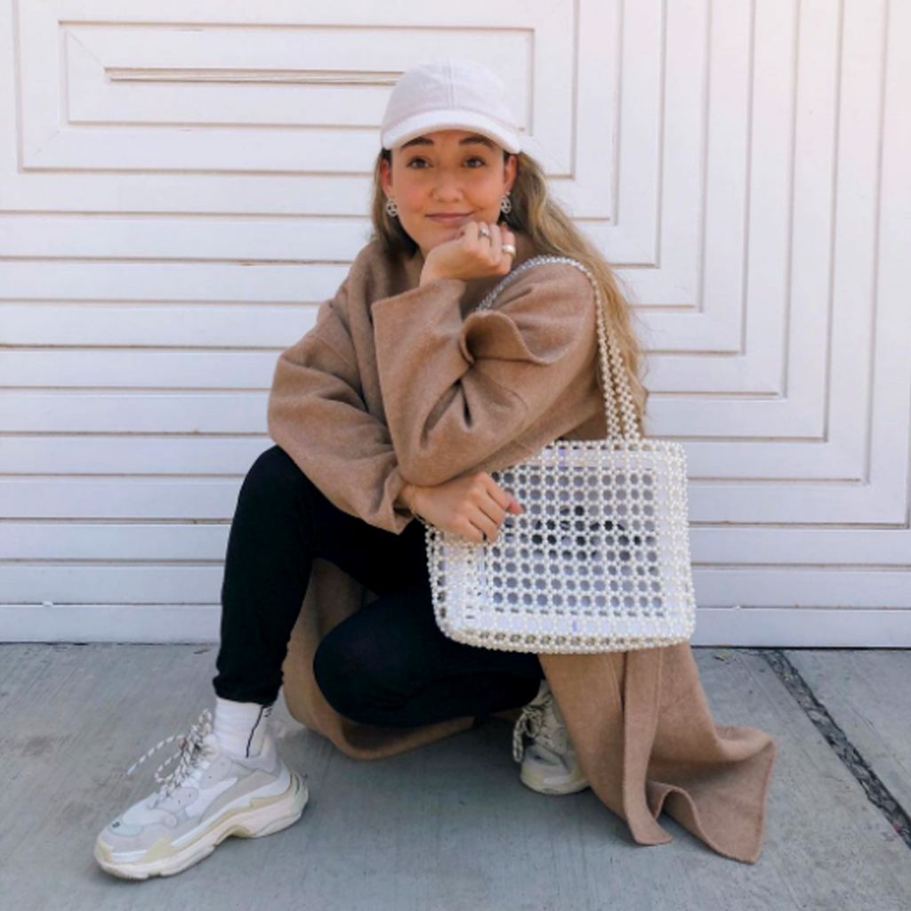 BOLSA CORAL EN PERLA