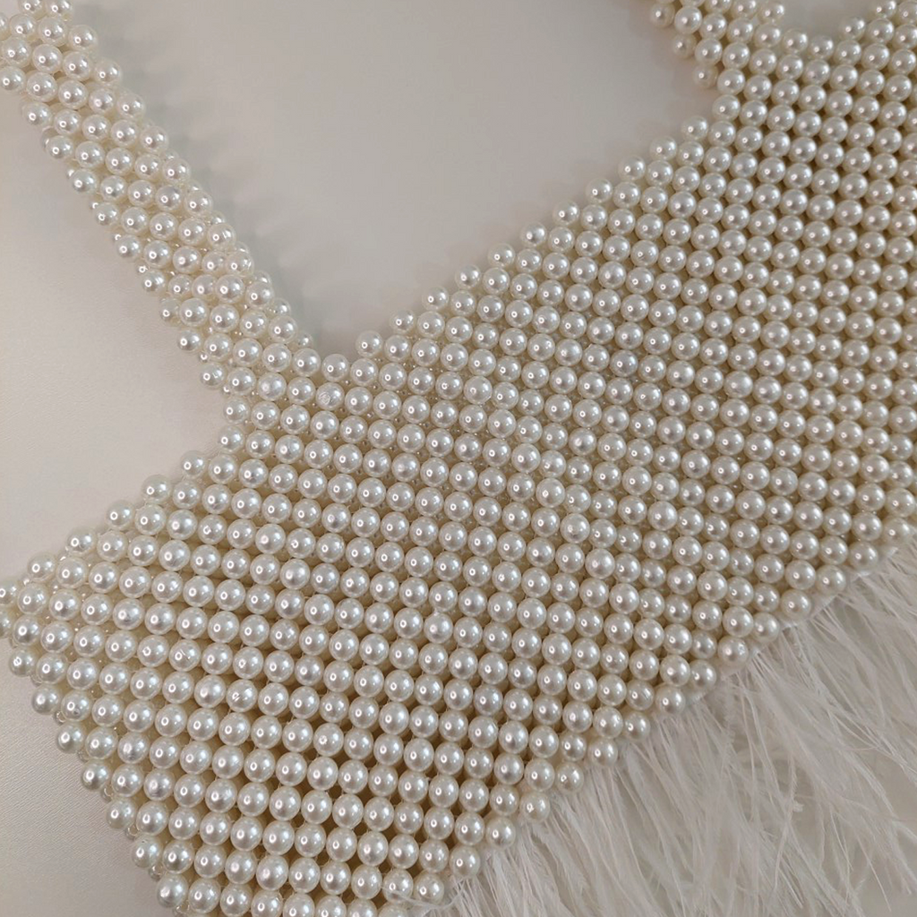 TOP RECTO CON PLUMAS